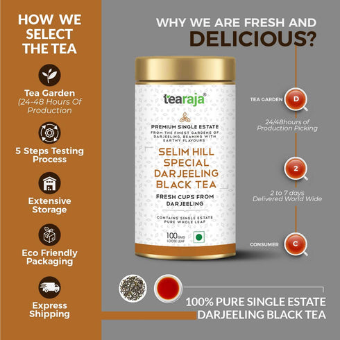 Tea Raja - Selim Hill Special Darjeeling Black Tea